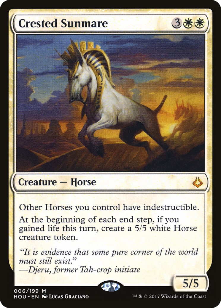 Crested Sunmare – Hour of Devastation 6 – Magic: The Gathering single card | Lichcards Image principale du produit