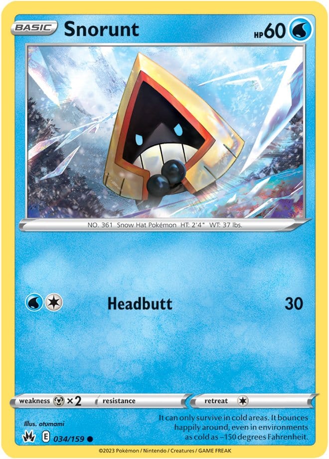 Crown Zenith - 034/159 - Snorunt