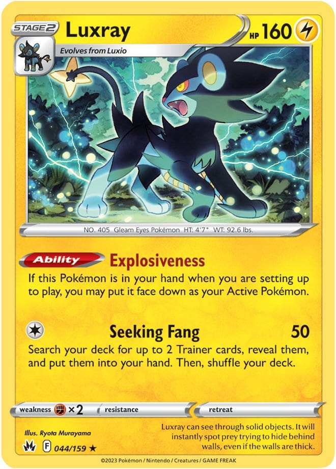 Crown Zenith - 044/159 - Luxray