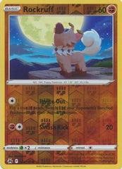 Crown Zenith - 073/159 - Rockruff - Reverse Holo