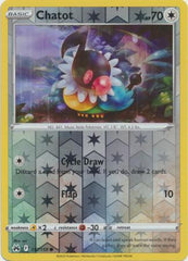 Crown Zenith - 112/159 - Chatot - Reverse Holo