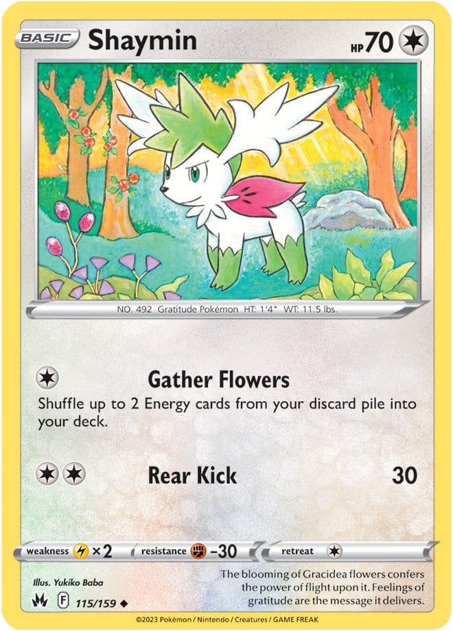 Crown Zenith - 115/159 - Shaymin