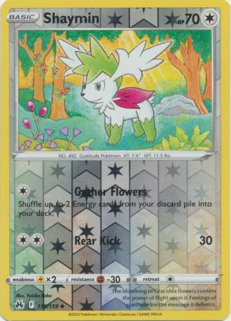 Crown Zenith - 115/159 - Shaymin - Reverse Holo