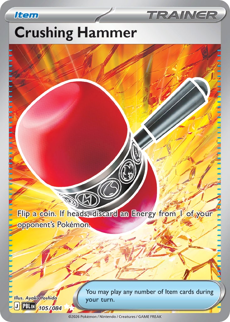 Crushing Hammer - Pitch Black (Ultra Rare) [PBL-105] | Lichcards Immagine principale del prodotto