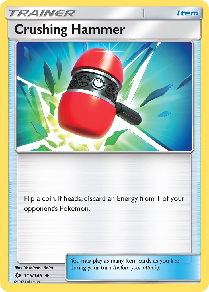 Crushing Hammer – Sun & Moon 115 – Pokémon TCG single card | Lichcards Hoofdafbeelding