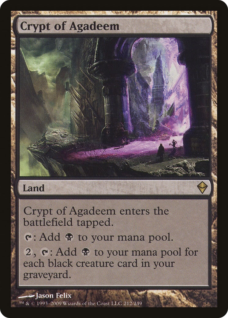 Crypt of Agadeem – Zendikar 212 – Magic: The Gathering single card | Lichcards Image principale du produit