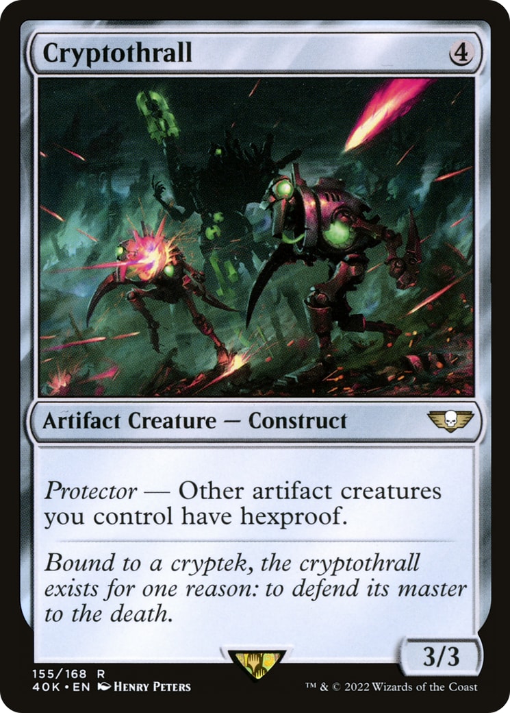 Cryptothrall – Universes Beyond: Warhammer 40,000 155 – Magic: The Gathering single card | Lichcards Immagine principale del prodotto