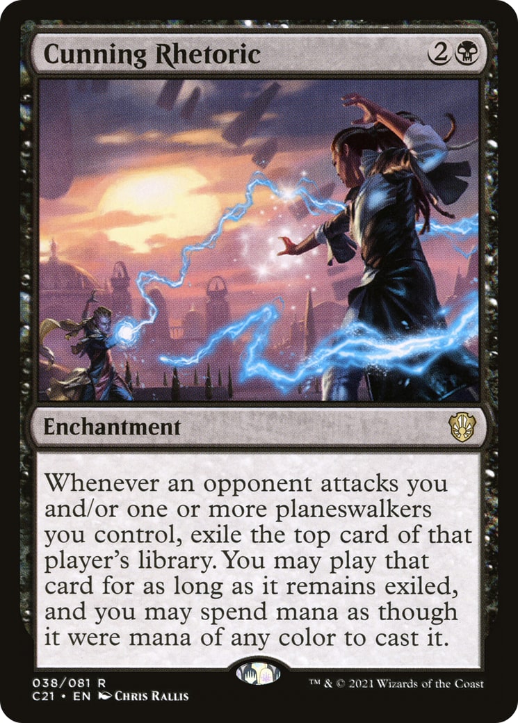 Cunning Rhetoric – Commander: Strixhaven 38 – Magic: The Gathering single card | Lichcards Imagen principal del producto
