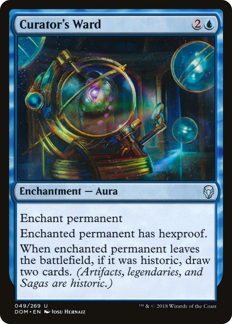 Curator's Ward – Dominaria 49 – Magic: The Gathering single card | Lichcards Immagine principale del prodotto