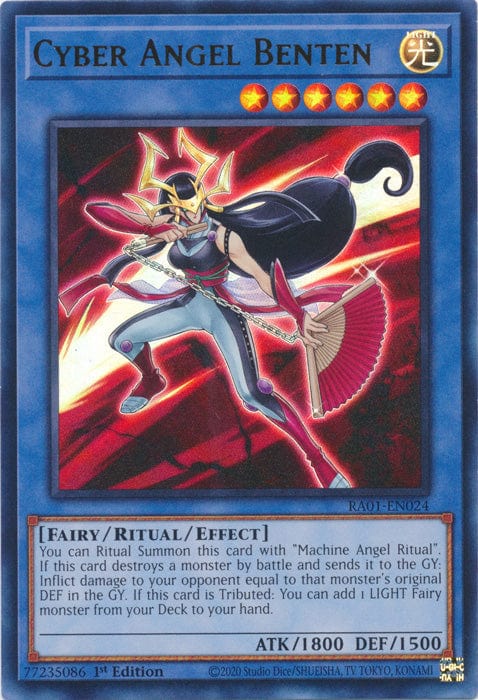 Cyber Angel Benten (UR) - RA01-EN024 - Ultra Rare - 1st Edition