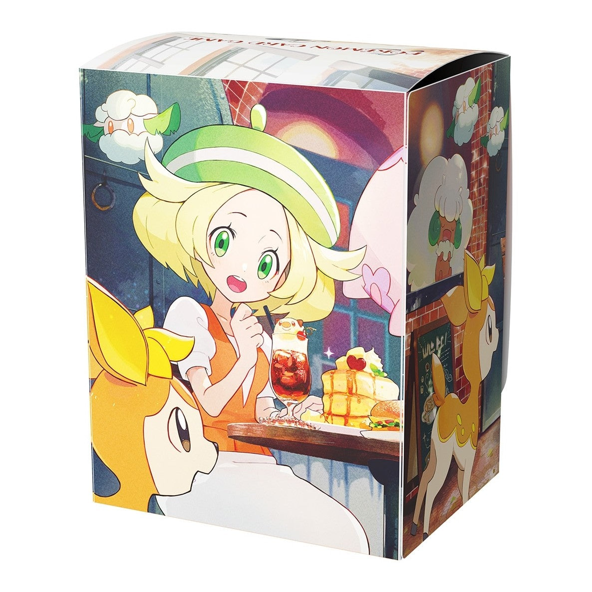 Pokémon Deckbox - Bianca (Japans, Cyber Judge) – de deckbox vanaf de andere zijde bekeken (officiële afbeelding Pokémon Center Japan)