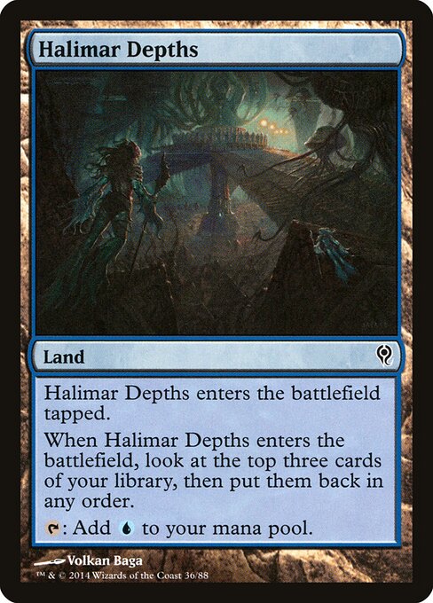Halimar Depths – Duel Decks: Jace vs. Vraska (DDM-36) Magic: The Gathering card