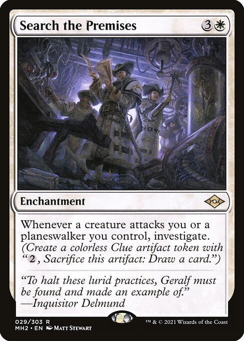 Search the Premises – Modern Horizons 2 (MH2-29) Magic: The Gathering card