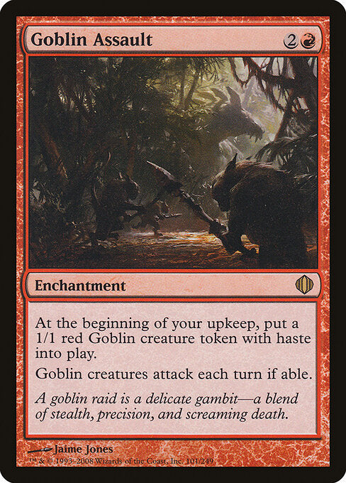 Goblin Assault – Shards of Alara (ALA-101) Magic: The Gathering card