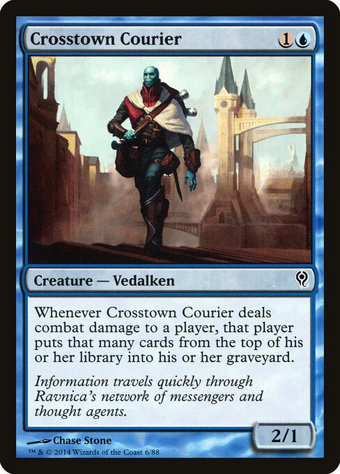Crosstown Courier – Duel Decks: Jace vs. Vraska (DDM-6) Magic: The Gathering card