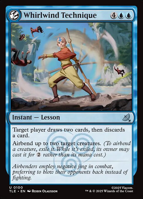 Whirlwind Technique – Avatar: The Last Airbender Eternal (TLE-100) Magic: The Gathering card | LC-REM-20260804-15573190345036-d05c852c-09d2-40ad-afed-4c781fde4e72