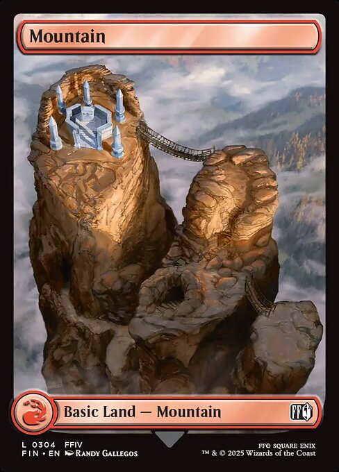 Mountain – FINAL FANTASY (FIN-304) Magic: The Gathering card