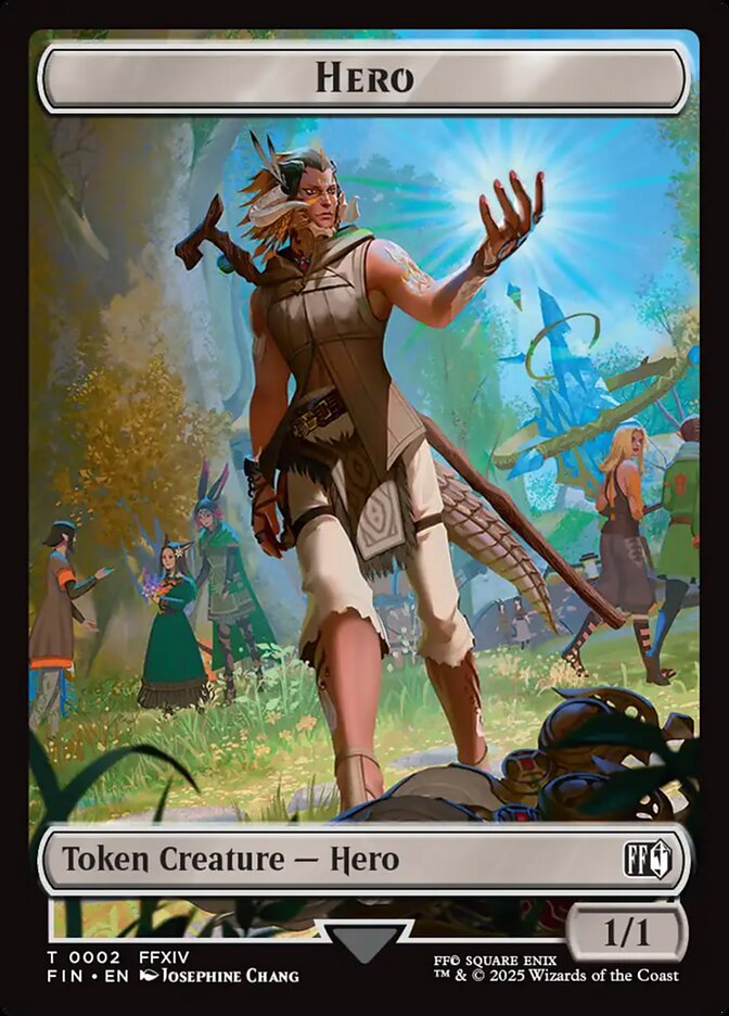 Magic-kaart Hero Token // Food Token TFIN-2 uit Final Fantasy Tokens (Token)