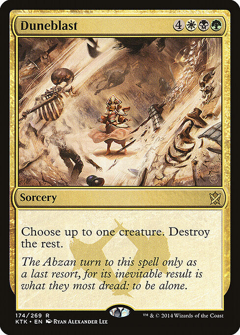 Duneblast – Khans of Tarkir (KTK-174) Magic: The Gathering card | LC-REM-20260804-15151068447052-d076ea5f-630a-4670-9b15-29fd2cececd2 Immagine principale del prodotto