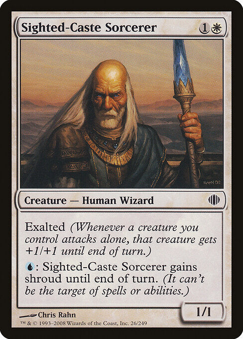Sighted-Caste Sorcerer – Shards of Alara (ALA-26) Magic: The Gathering card Immagine principale del prodotto