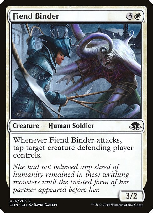 Fiend Binder – Eldritch Moon (EMN-26) Magic: The Gathering card