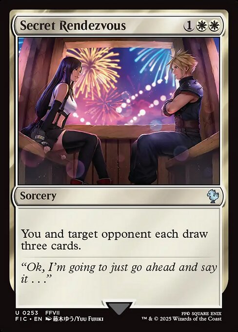 Secret Rendezvous – Final Fantasy Commander (FIC-253) Magic: The Gathering card | LC-REM-20260804-15339650810188-d09a77e7-649c-4f2c-bcd3-0598271e9373 Hoofdafbeelding