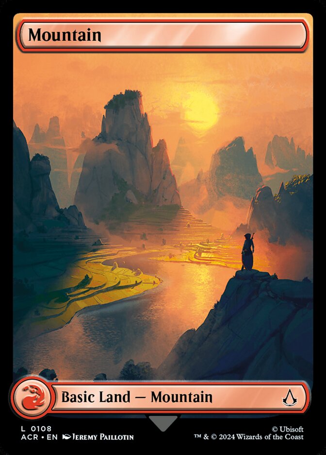 Magic-kaart Mountain ACR-108 uit Universes Beyond: Assassin's Creed (Land) Imagen principal del producto
