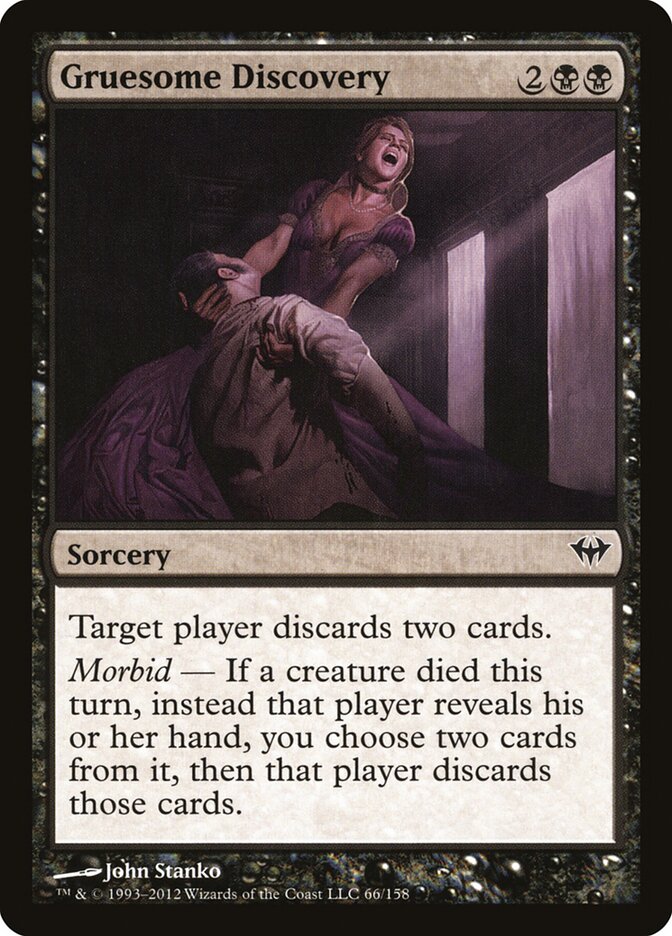 Gruesome Discovery - Dark Ascension (Common) [DKA-66]