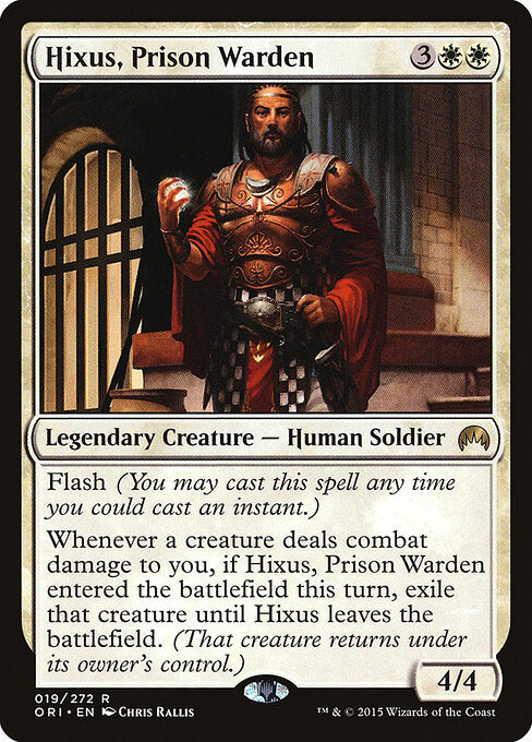 Hixus, Prison Warden – Magic Origins (ORI-19) Magic: The Gathering card