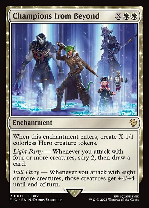 Champions from Beyond – Final Fantasy Commander (FIC-11) Magic: The Gathering card | LC-REM-20260804-15839478022476-d1031ce5-063f-4c38-a6a9-abc15d254dfc