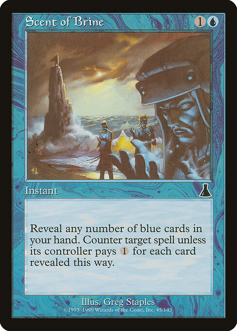 Scent of Brine – Urza's Destiny (UDS-45) Magic: The Gathering card