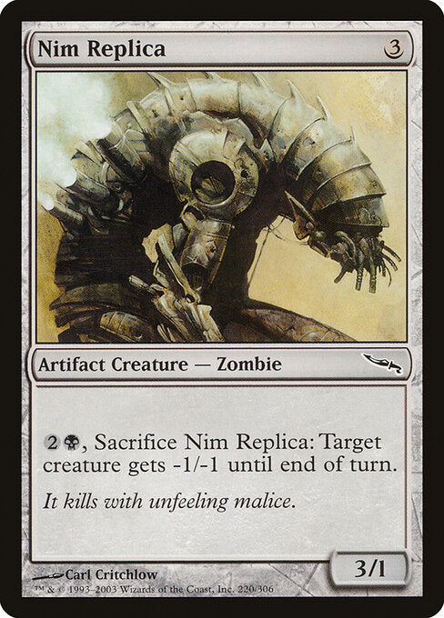 Nim Replica – Mirrodin (MRD-220) Magic: The Gathering card | LC-REM-20260804-15617497268556-d11a56e7-30a4-44da-a58b-336f4c0c4882
