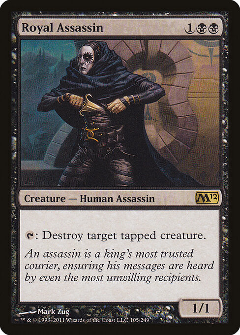Royal Assassin – Magic 2012 (M12-105) Magic: The Gathering card