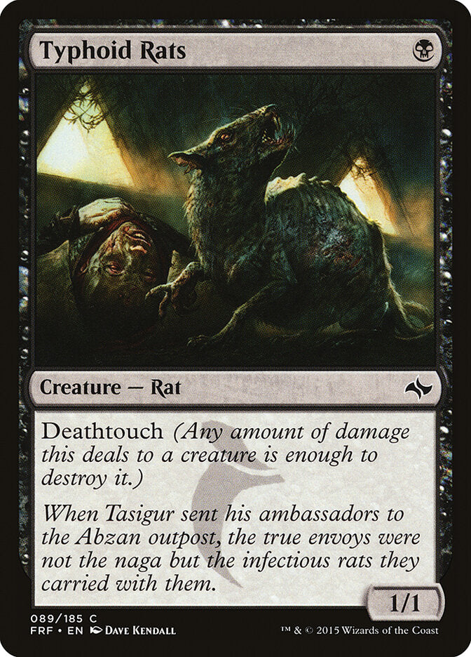 Typhoid Rats - Fate Reforged (Common) [FRF-89]