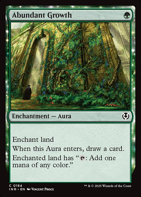 Abundant Growth – Innistrad Remastered (INR-184) Magic: The Gathering card | LC-REM-20260804-15339914887500-d15adc93-1a71-453b-8277-4a525a9cbc7b