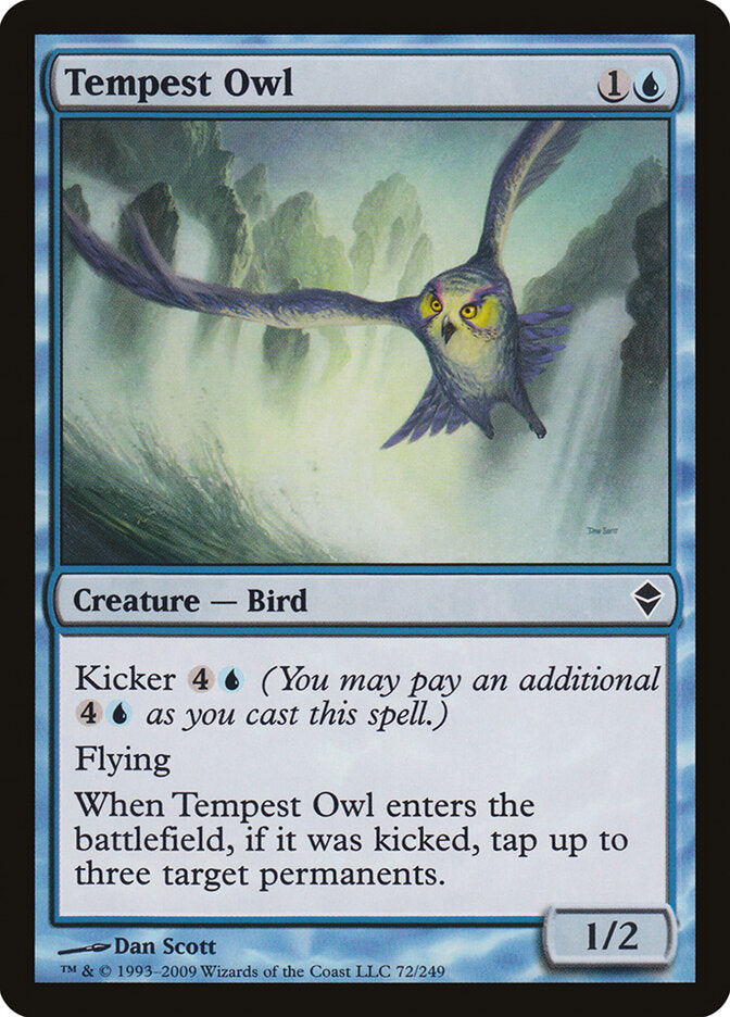 Tempest Owl - Zendikar (Common) [ZEN-72]