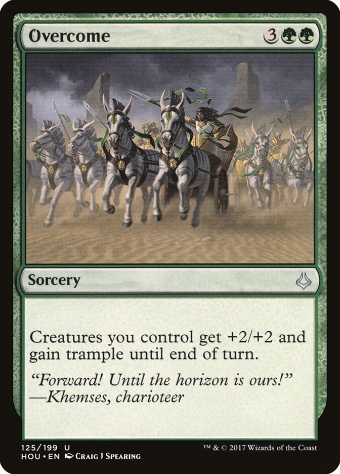 Overcome - Hour of Devastation (Uncommon) [HOU-125]