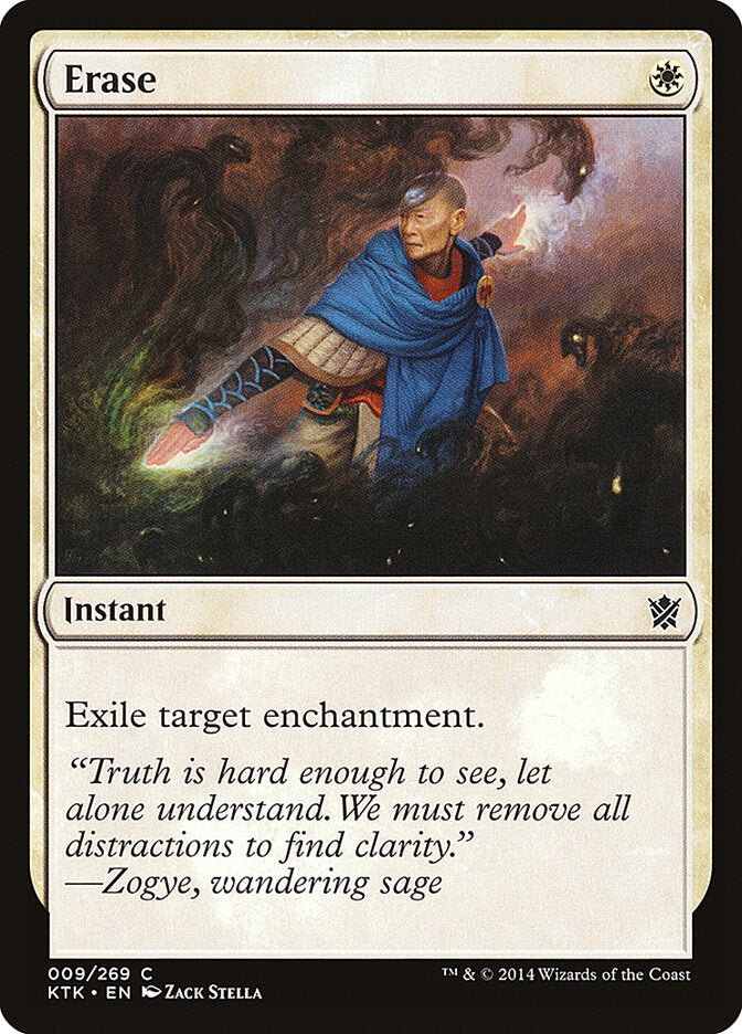 Erase - Khans of Tarkir (Common) [KTK-9] Image principale du produit