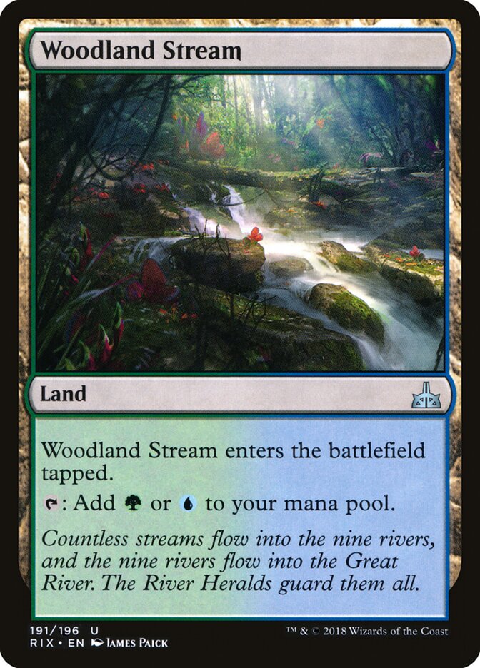 Woodland Stream - Rivals of Ixalan (Uncommon) [RIX-191]
