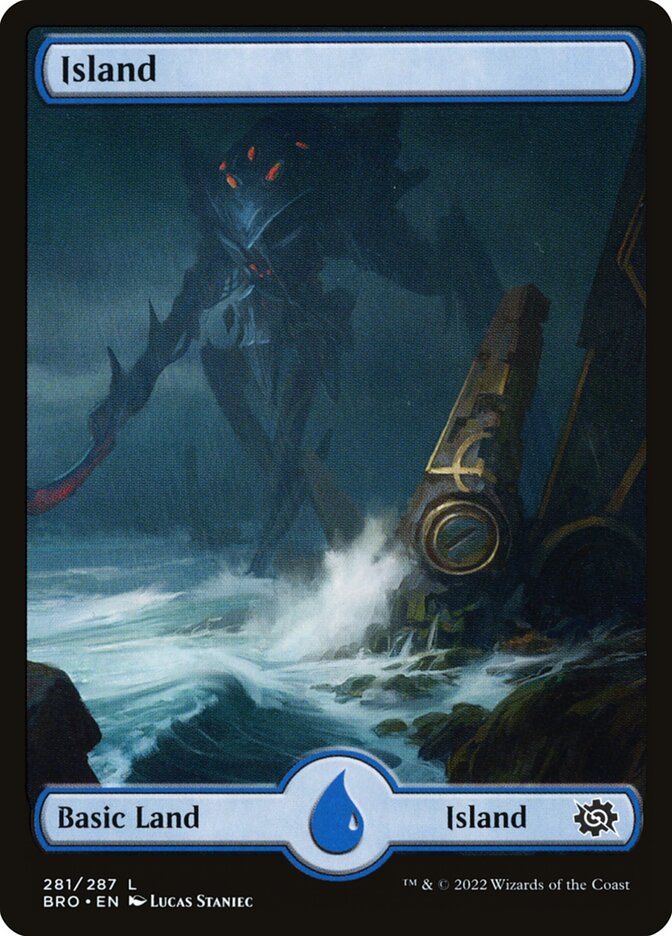 Island (V.2) - The Brothers' War (Land) [BRO-281] Main image