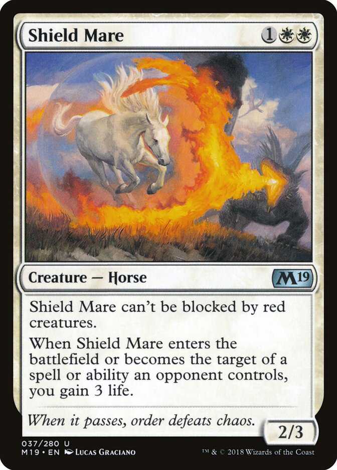 Shield Mare - Core 2019 (Uncommon) [M19-37]