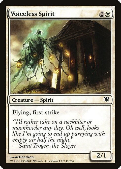 Voiceless Spirit – Innistrad (ISD-42) Magic: The Gathering card | LC-REM-20260804-15151508980044-d24d9bd7-5721-4436-a86f-35e376727f46
