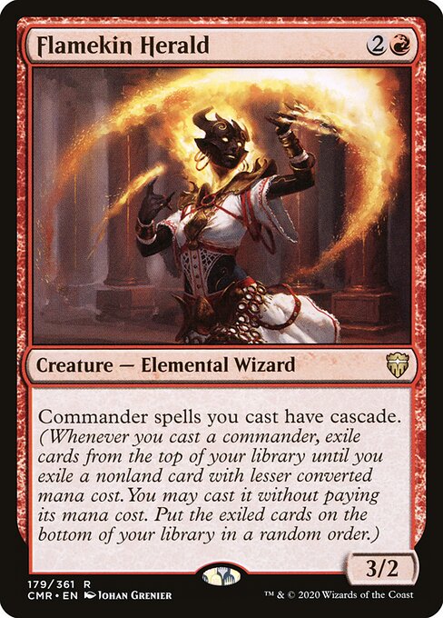 Flamekin Herald – Commander Legends (CMR-179) Magic: The Gathering card