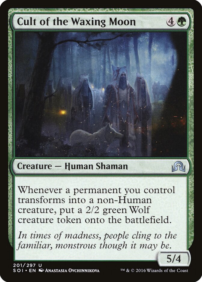 Cult of the Waxing Moon - Shadows over Innistrad (Uncommon) [SOI-201]