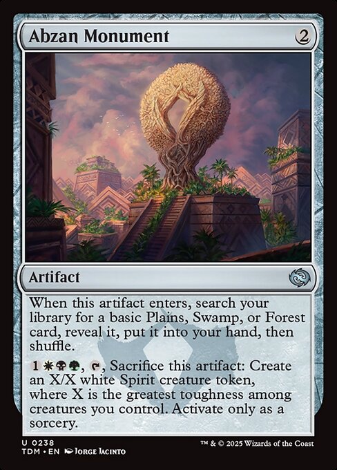 Abzan Monument – Tarkir: Dragonstorm (TDM-238) Magic: The Gathering card | LC-REM-20260804-15401859875148-d2da9024-3b58-4a57-8f7d-4094c193daee