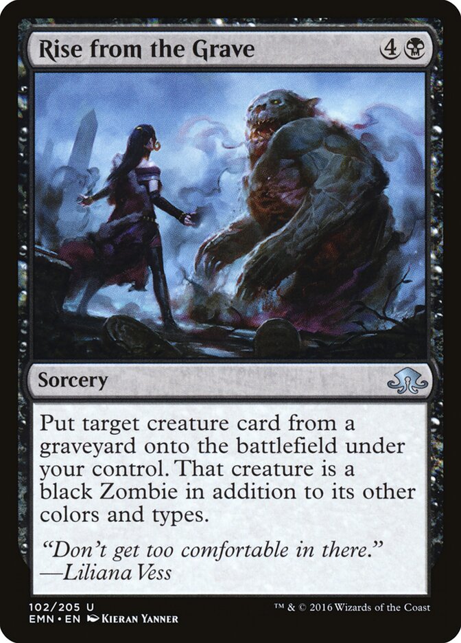 Rise from the Grave - Eldritch Moon (Uncommon) [EMN-102] Imagen principal del producto