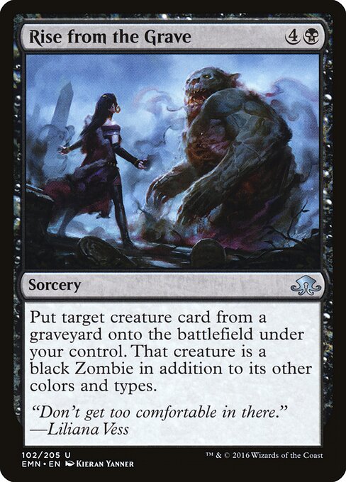 Rise from the Grave – Eldritch Moon (EMN-102) Magic: The Gathering card