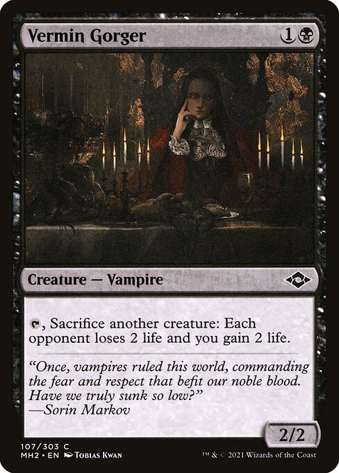 Vermin Gorger – Modern Horizons 2 (MH2-107) Magic: The Gathering card | LC-REM-20260804-15150914568524-d3166b10-5bc3-4db6-bb5b-81045d98e446