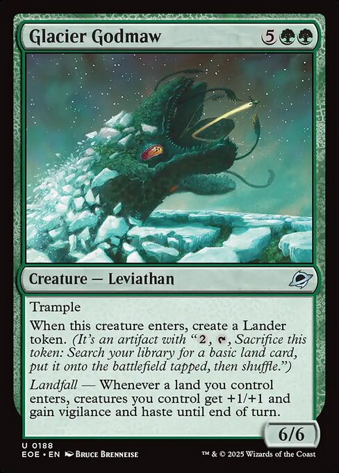 Glacier Godmaw – Edge of Eternities (EOE-188) Magic: The Gathering card | LC-REM-20260804-15523471425868-d3291c51-e963-4970-813d-9a06a47aa71e