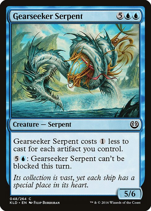 Gearseeker Serpent – Kaladesh (KLD-48) Magic: The Gathering card | LC-REM-20260804-15711416189260-d32d8327-6ec2-4d43-b254-b04407612715 Hoofdafbeelding